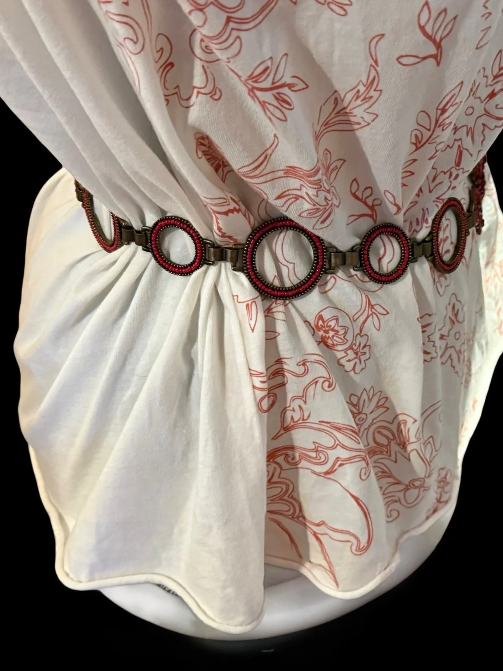 💋Bohemian Bejeweled Waist Wrap Tie Belt/Sash